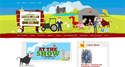 Desktop Screenshot of castlewellanshow.com